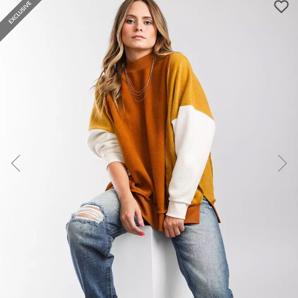 Gilded Intent Oversized Pullover
